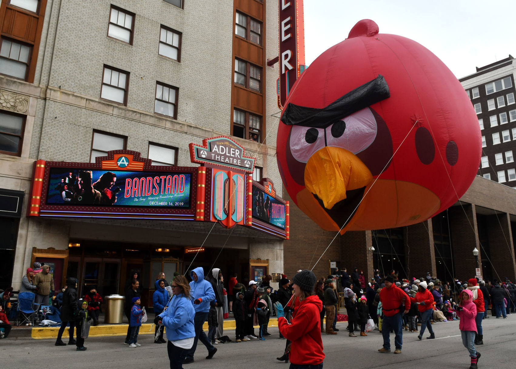 The 27th annual Holiday Parade in downtown Davenport.